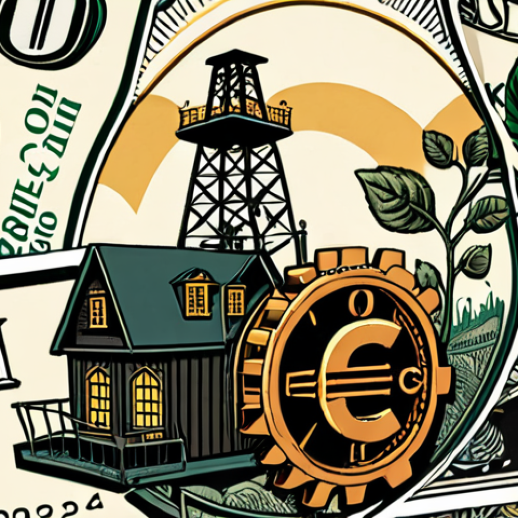 **Image Prompt:** A diverse portfolio illustration featuring iconic symbols representing alternative investments such as a stately home (real estate), a stylized oil rig (commodities), and a cogwheel intertwined with a vine (infrastructure), set against a backdrop of a stylized Swedish Krona currency symbol to highlight the regional focus, rendered in a modern, clean vector art style.