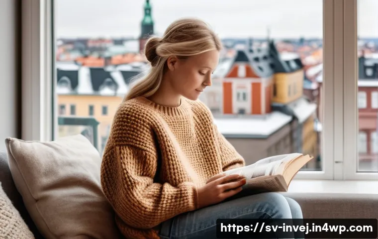 대체투자 포트폴리오 형성의 중요성 - **Prompt:** "A cozy scene in a modern Swedish apartment during 'fika'. A young woman with blonde hai...