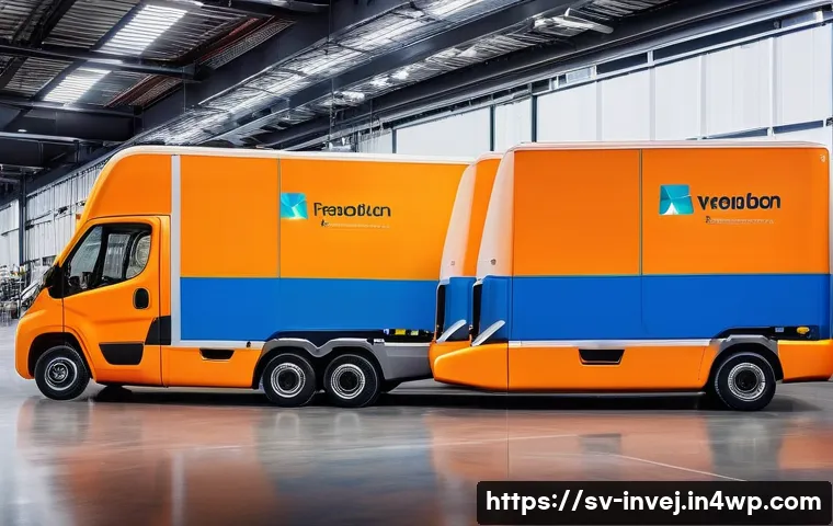 부동산 대체투자 포트폴리오 구성 - **Prompt:** "An ultra-modern, expansive logistics hub located on the outskirts of a vibrant Swedish ...
